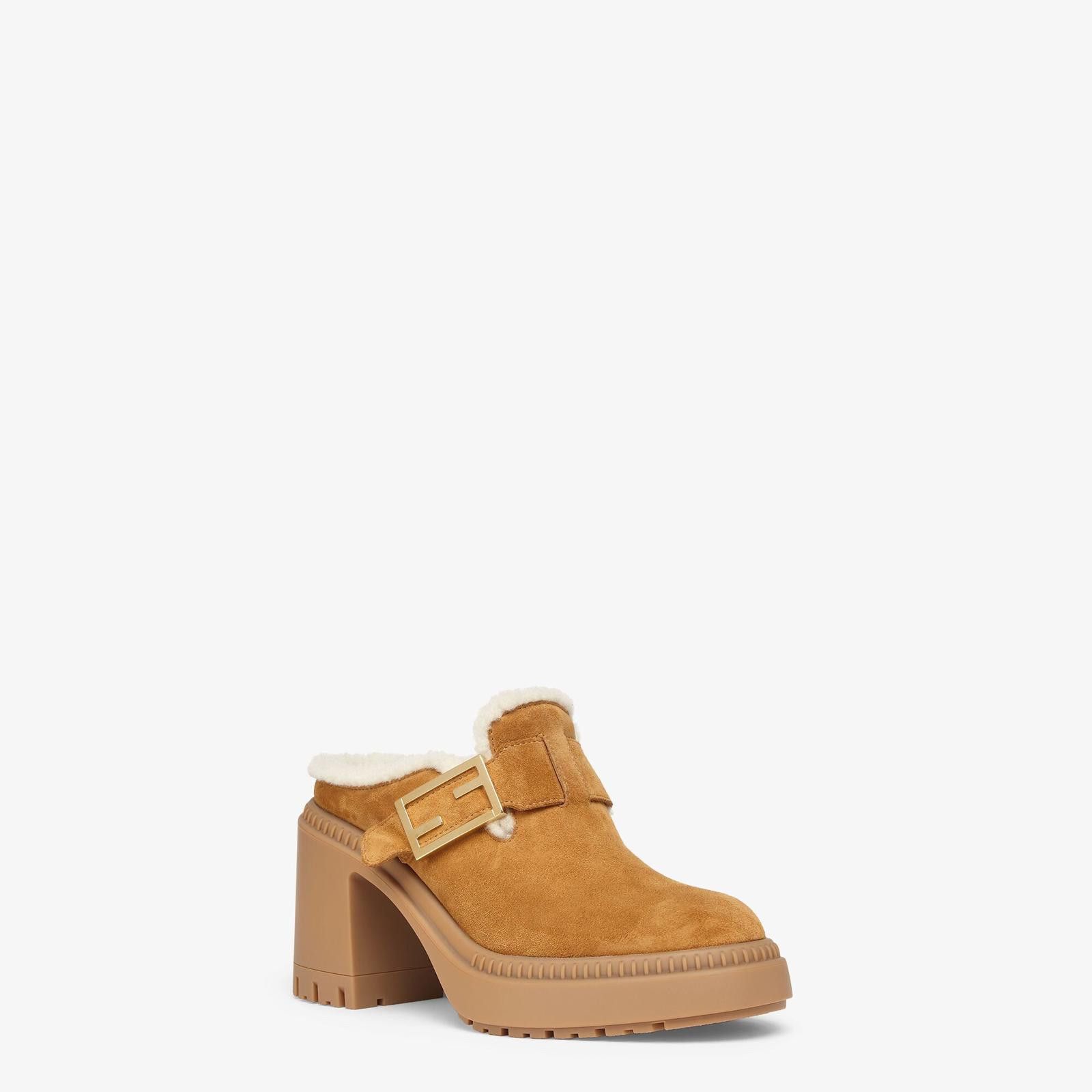Fendi Fendi Feel Heeled Mules Size US 7.5 / IT 37.5 - 2 Thumbnail