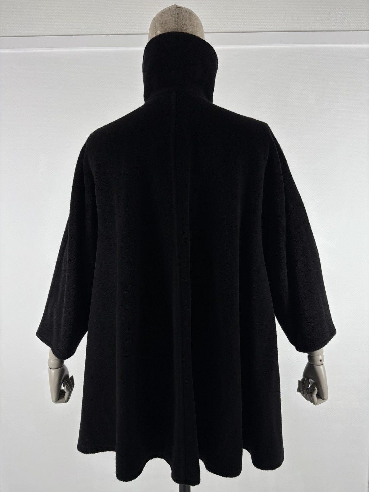 Max Mara Rare MaxMara Teddy Wool-Cashmere Oversized Beaver Long Sheepskin Coat Jacket Trench Size S / US 4 / IT 40 - 4 Thumbnail