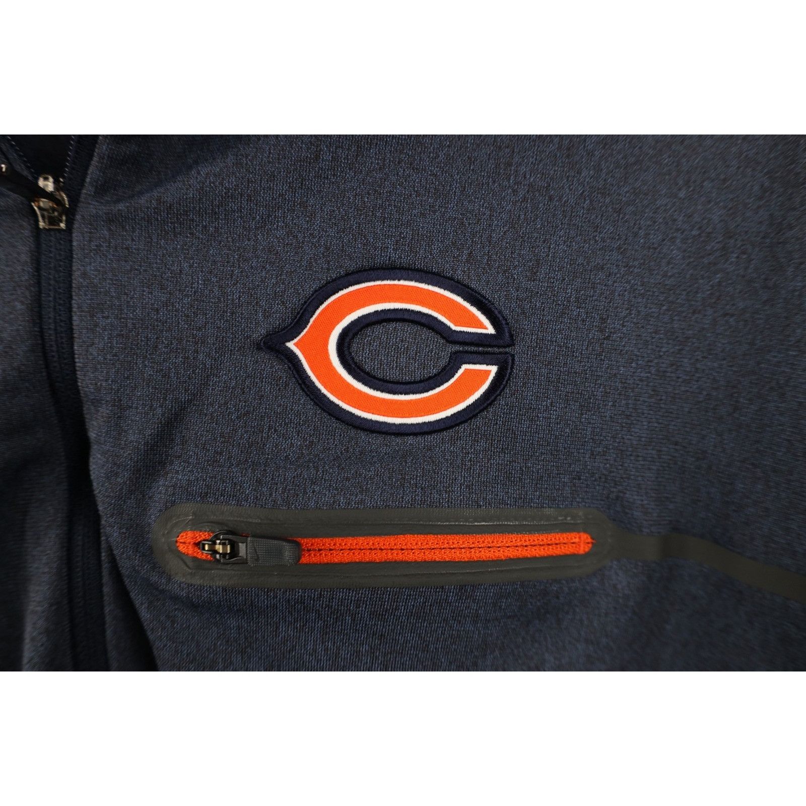 Nike Nike On Field Chicago Bears Football Half Zip Jacket Size US M / EU 48-50 / 2 - 5 Thumbnail