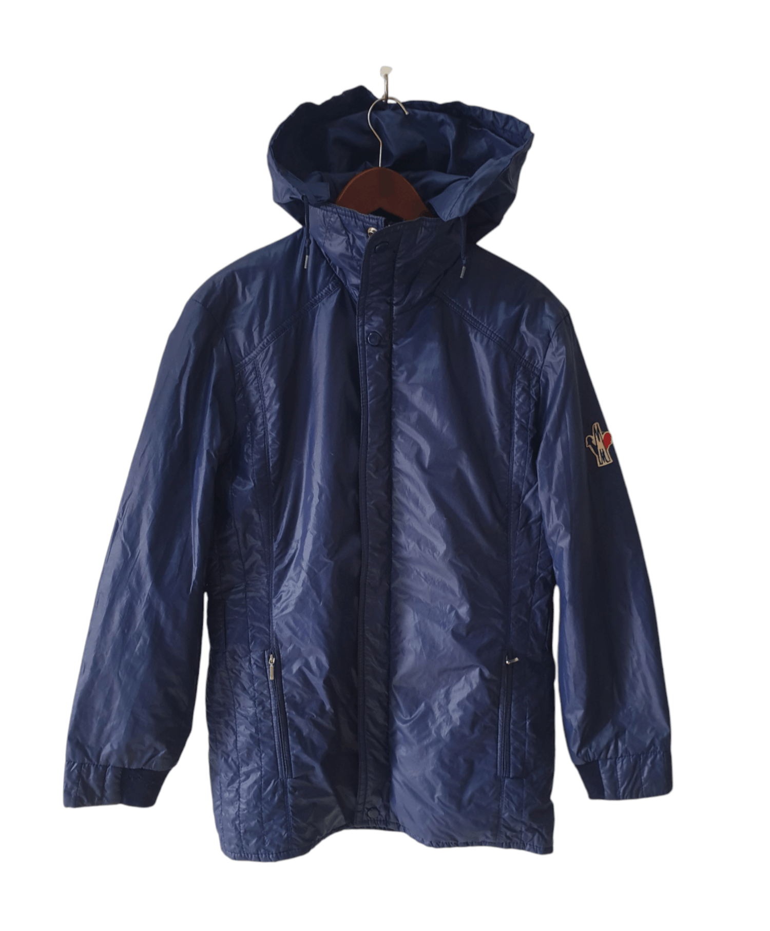 Moncler Vintage Moncler Grenoble Hidden Hoodie Jacket Size US S / EU 44-46 / 1 - 1 Thumbnail