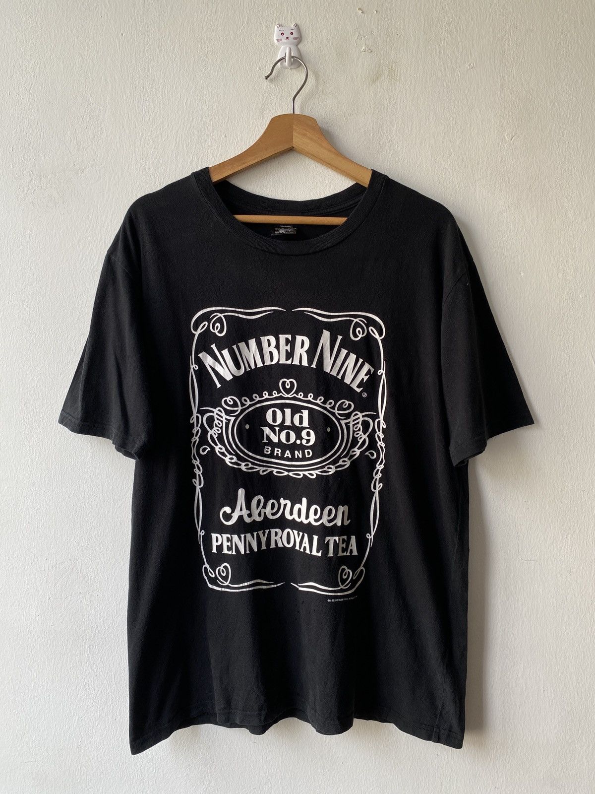 Japanese Brand × Number (N)ine × Takahiromiyashita The Soloist. 2000s - Number (N)ine Japan Distressed T Shirt Size US L / EU 52-54 / 3 - 3 Thumbnail