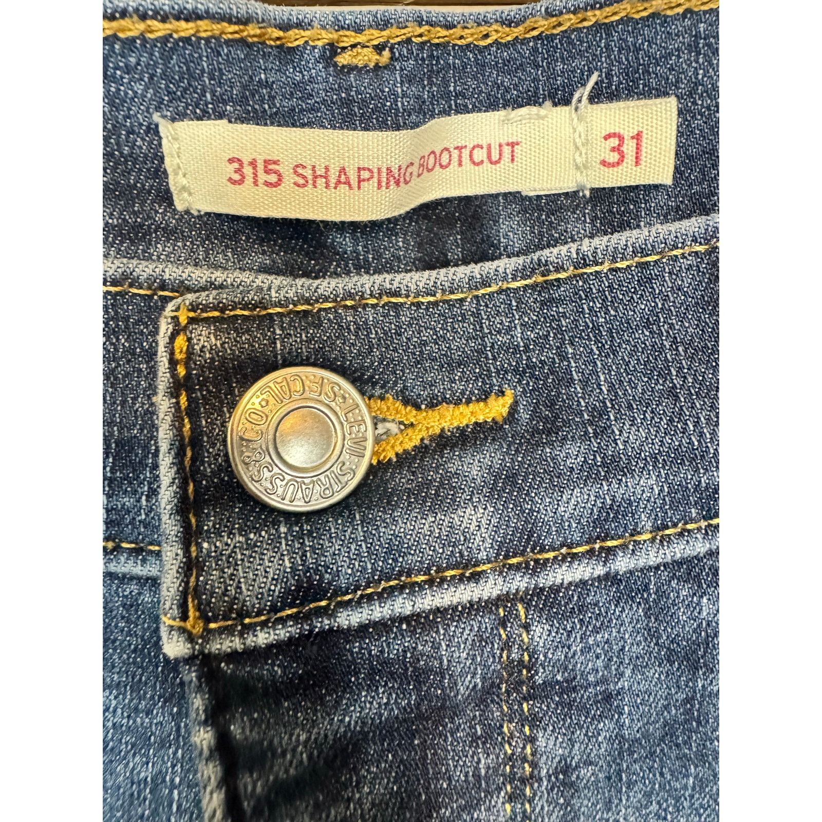Other Levi Strauss Bootcut Jeans Women's Size 31x30 Size 32" / US 10 / IT 46 - 3 Thumbnail