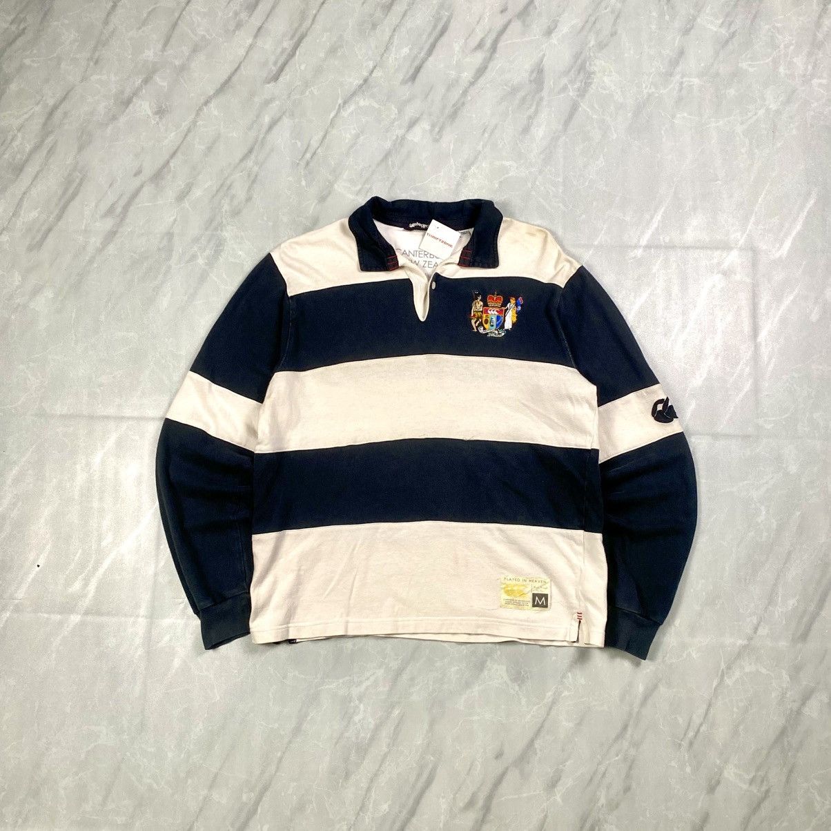 Canterbury of New Zealand Vintage Canterbury New Zealand Polo Rugby Size US M / EU 48-50 / 2 - 1 Thumbnail
