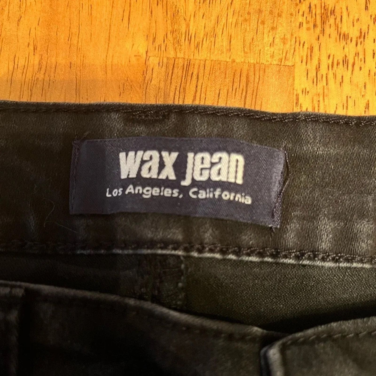 The Unbranded Brand Wax skinny jeans, size 18 Size 40" / US 18 - 5 Thumbnail