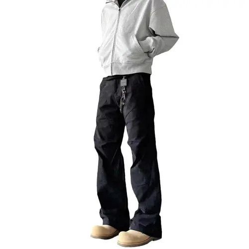 Japanese Brand × Jean Retro loose wide leg casual jeans Size US 32 / EU 48 - 4 Thumbnail