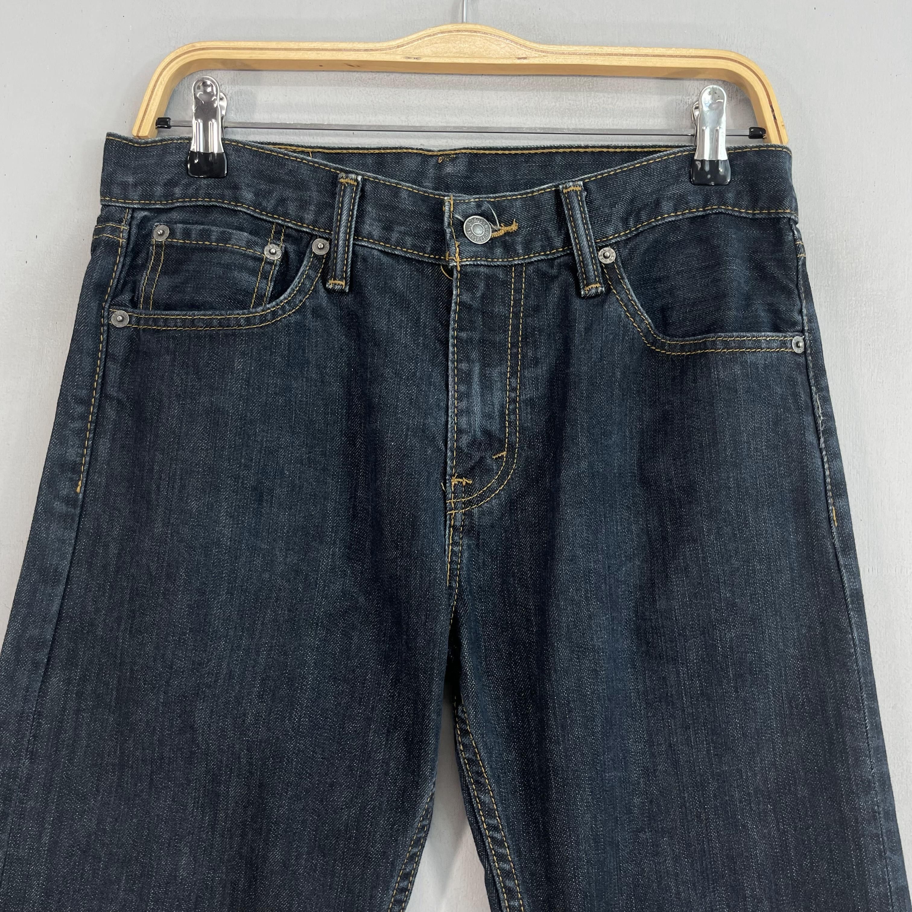 Levi's W31 L30 Distressed Levis 508 Regular Fit Tapered Jeans Size US 31 - 2 Thumbnail