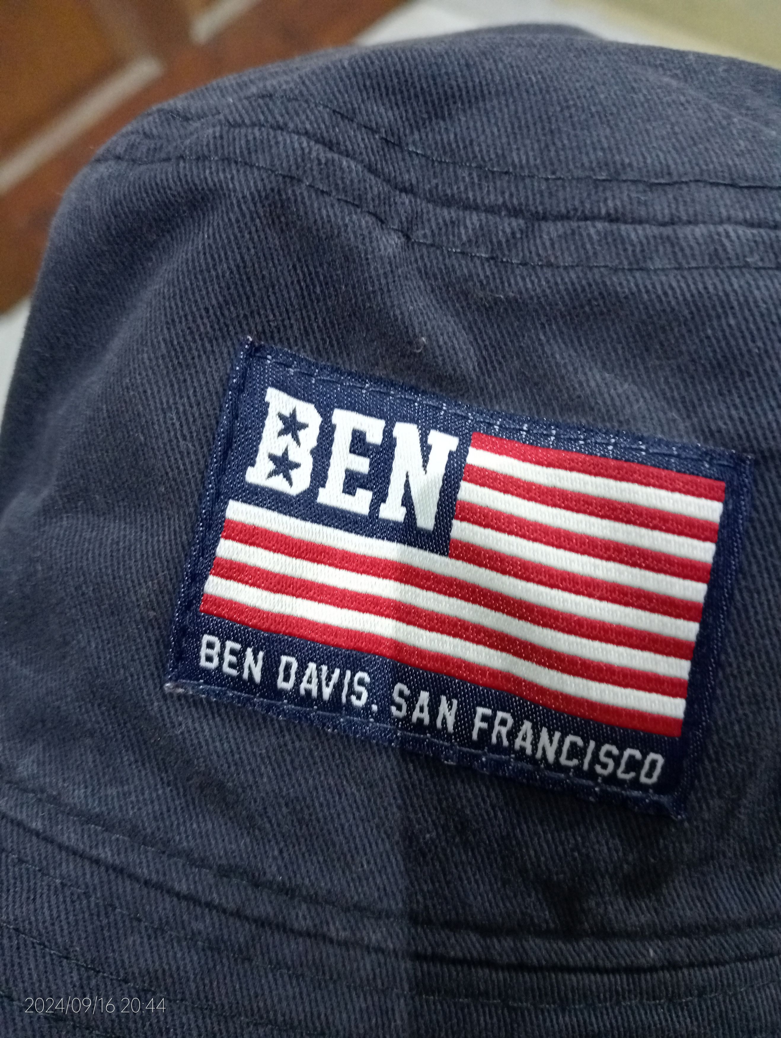 Ben Davis Ben Davis US Flag Logo Bucket Hat Workwear Size ONE SIZE - 7 Thumbnail