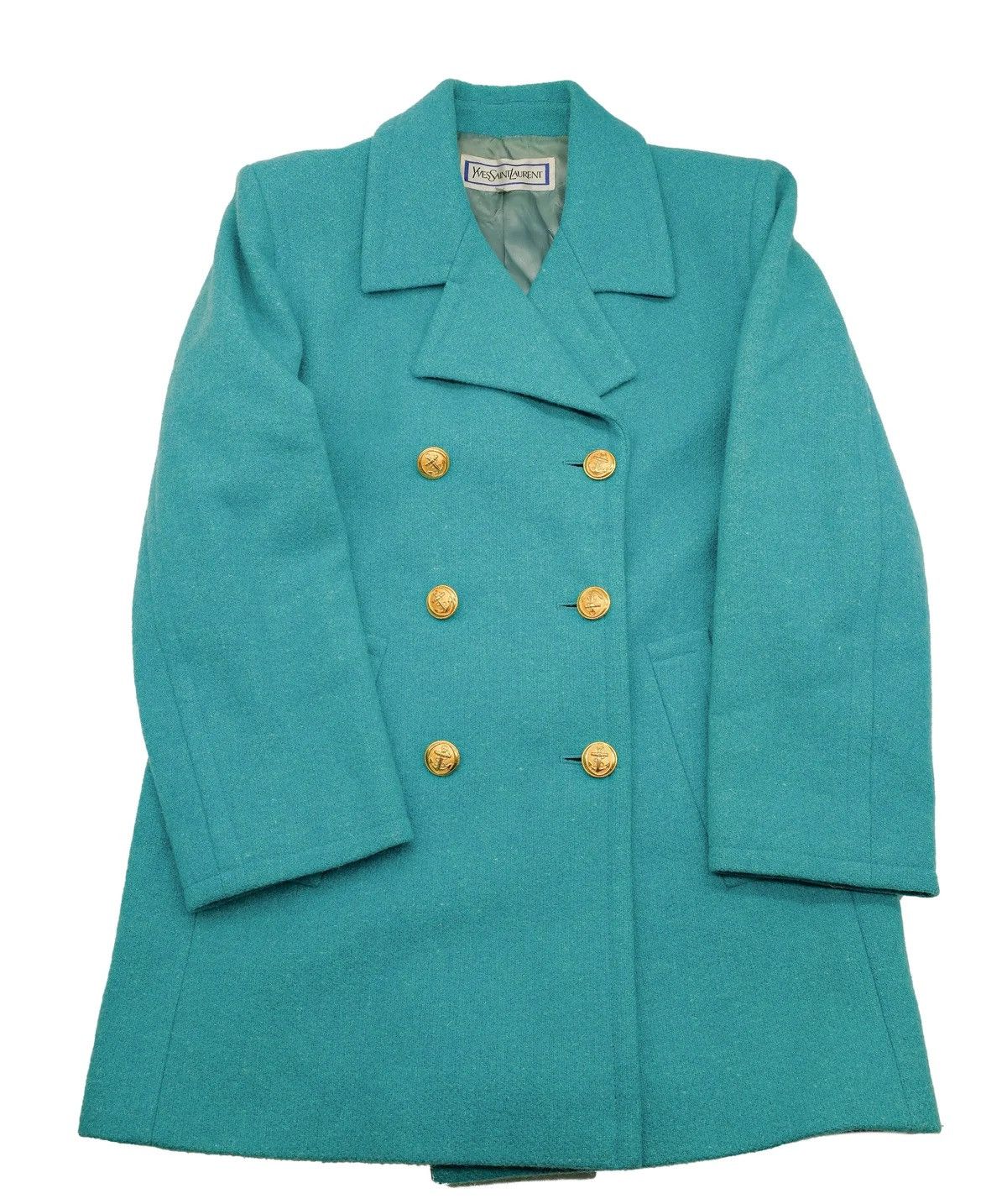Saint Laurent Paris × Yves Saint Laurent #grailsale YVES SAINT LAURENT DOUBLE BREAST JACKET WOOL Size US M / EU 48-50 / 2 - 1 Thumbnail