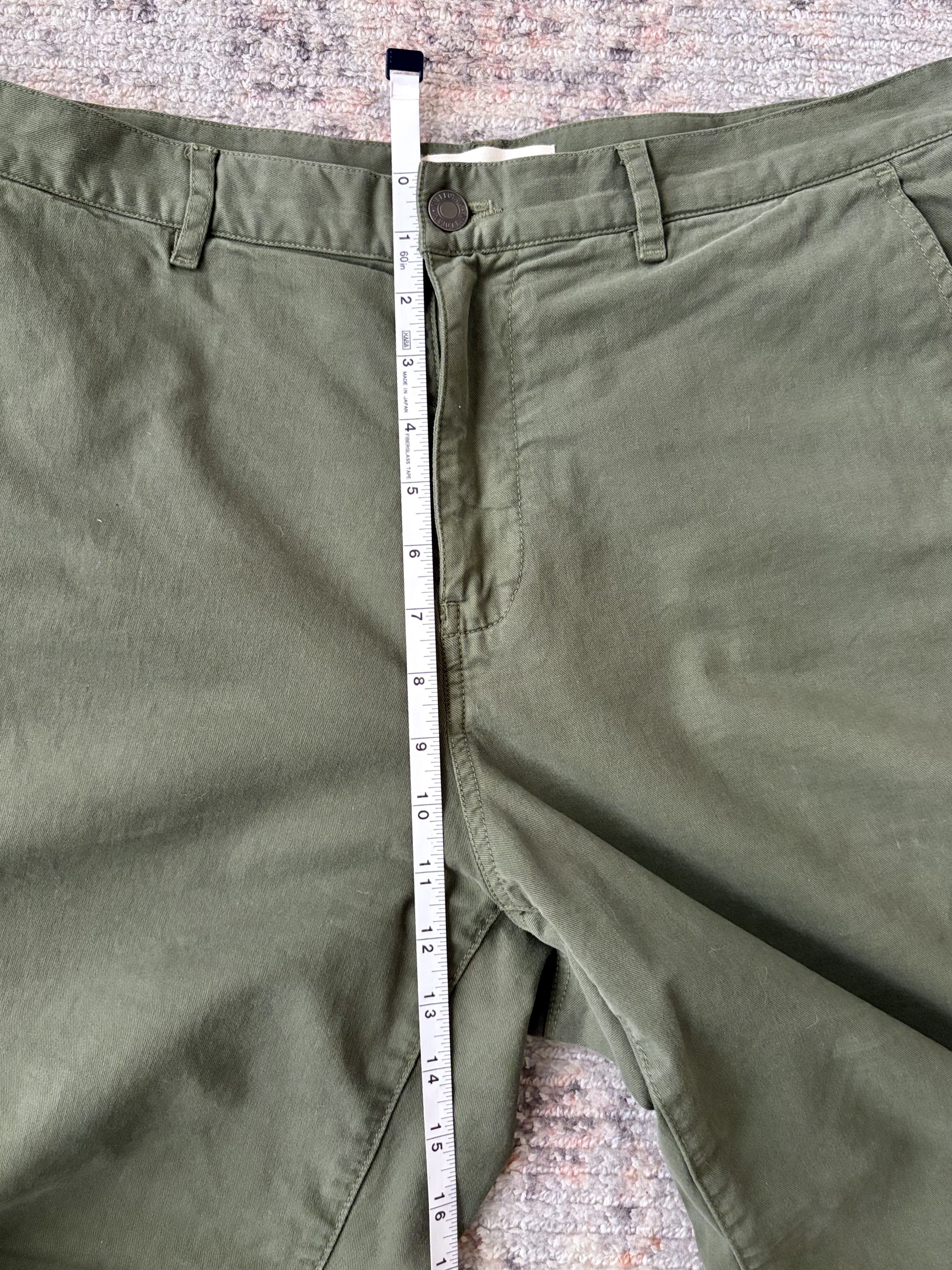 Other Nili Lotan Carpenter Trousers - Olive Size US 32 / EU 48 - 4 Thumbnail