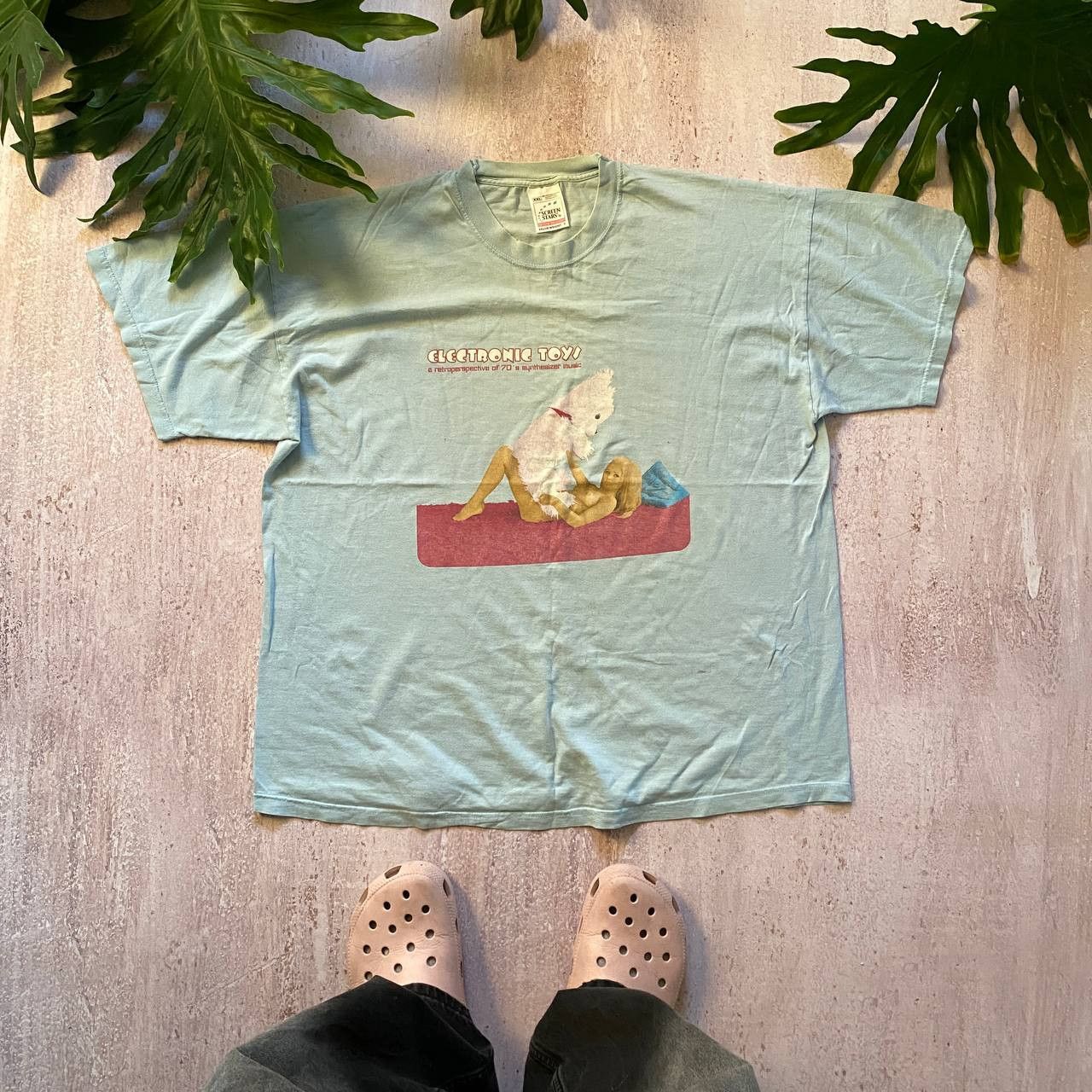 Band Tees VINTAGE 90S ELECTRONIC TOYS VERY RARE BAND T SHIRT 131 Size US XXL / EU 58 / 5 - 1 Thumbnail