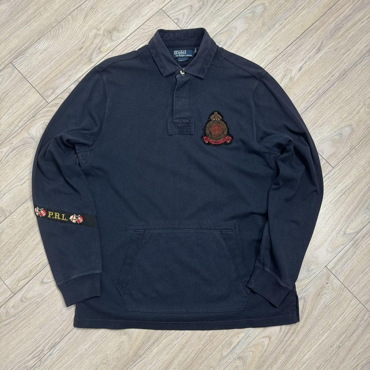 Polo Ralph Lauren Vintage 90s Retro Sun Faded Ralph Lauren PRL Long Sleeve Size US L / EU 52-54 / 3 - 1 Thumbnail