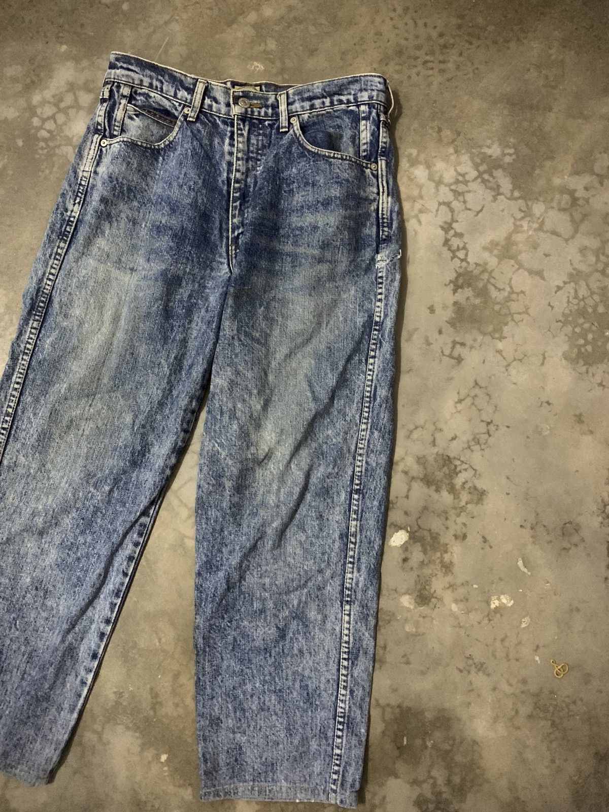 Japanese Brand × Levi's × Levi's Vintage Clothing Vintage Levis Acid Wash Denim Jeans Size US 33 - 4 Thumbnail