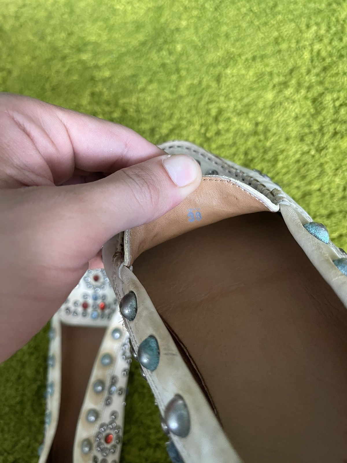 Designer × Isabel Marant × Isabel Marant Etoile Isabel Marant S/S 2013 rhinestones all around loafers shoes Size US 8 / IT 38 - 16 Thumbnail