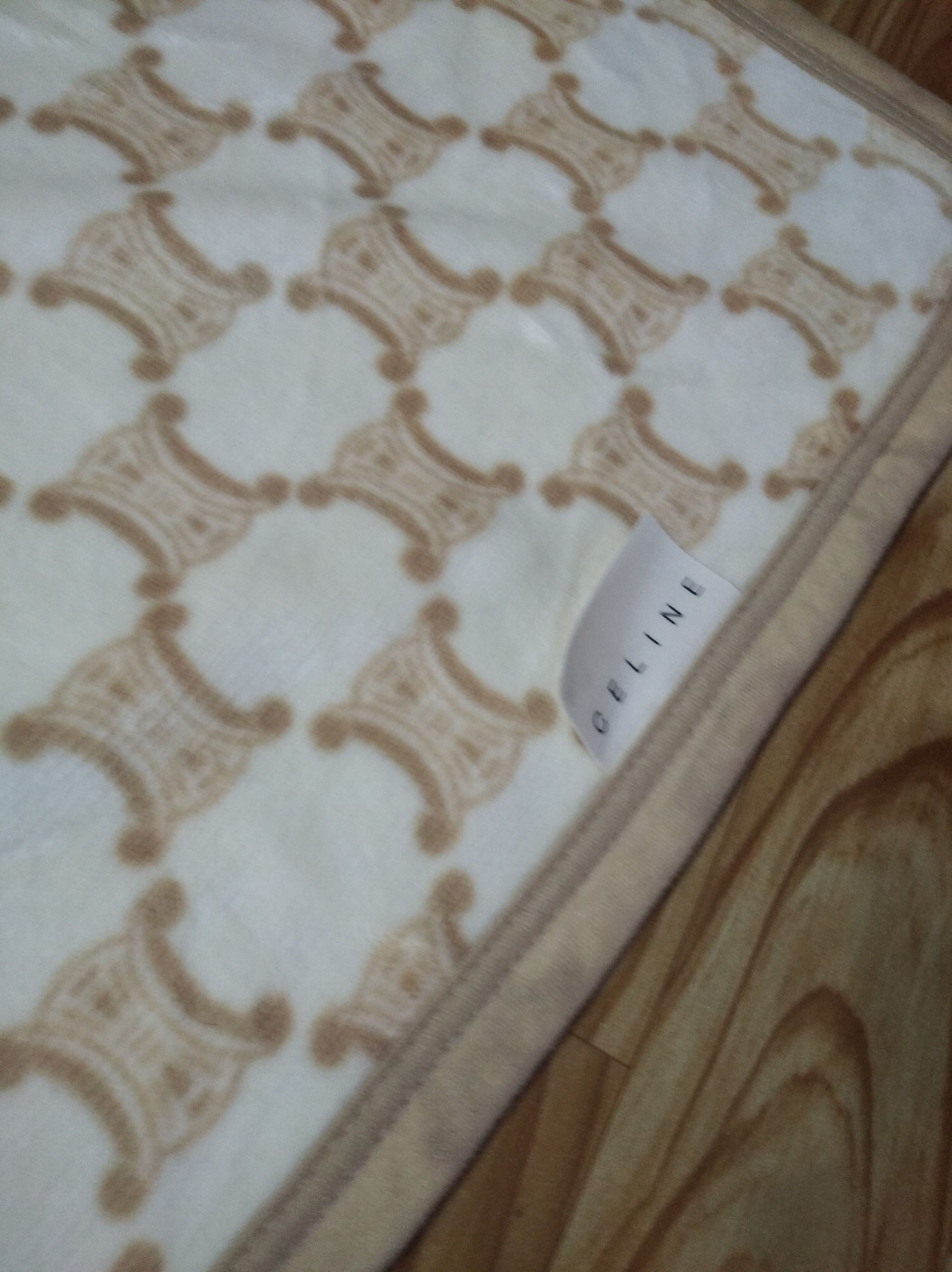 Celine RARE ‼️ Celine Monogram All Over Printed Blanket Size ONE SIZE - 5 Thumbnail