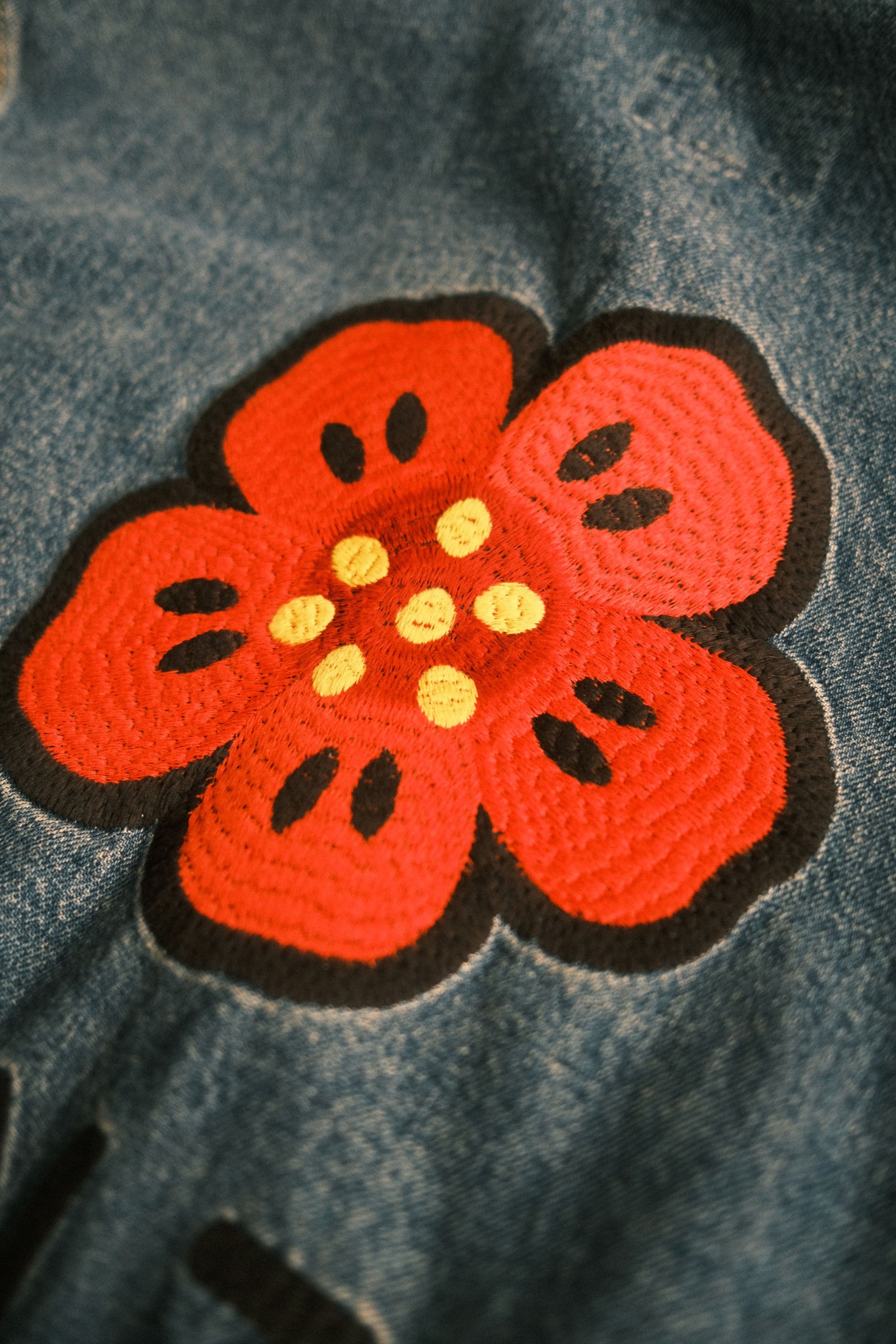 Kenzo KENZO x Nigo Boke Flower Embroidered Denim Jacket Size US S / EU 44-46 / 1 - 5 Thumbnail