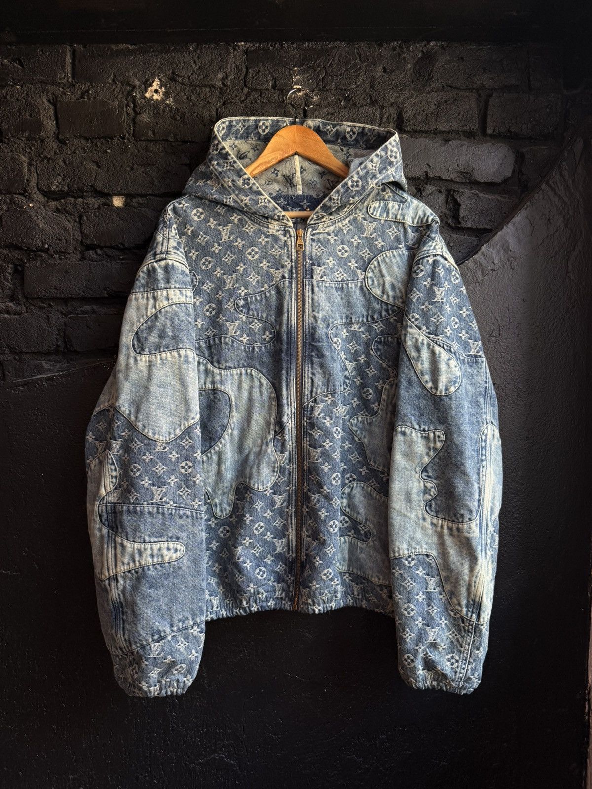 Louis Vuitton × Nigo LV NIGO Denim jacket Size US XL / EU 56 / 4 - 1 Thumbnail