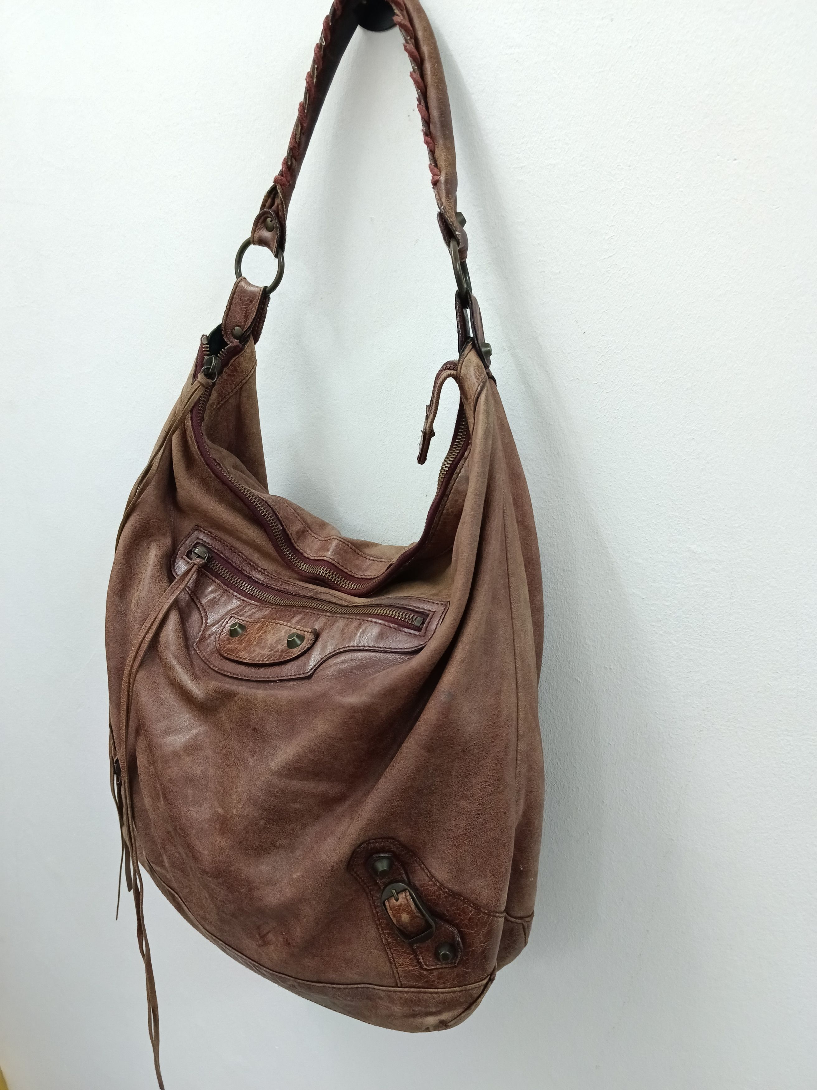 Balenciaga Balenciaga Motocross Classic Day Hobo Bag Size ONE SIZE - 6 Thumbnail