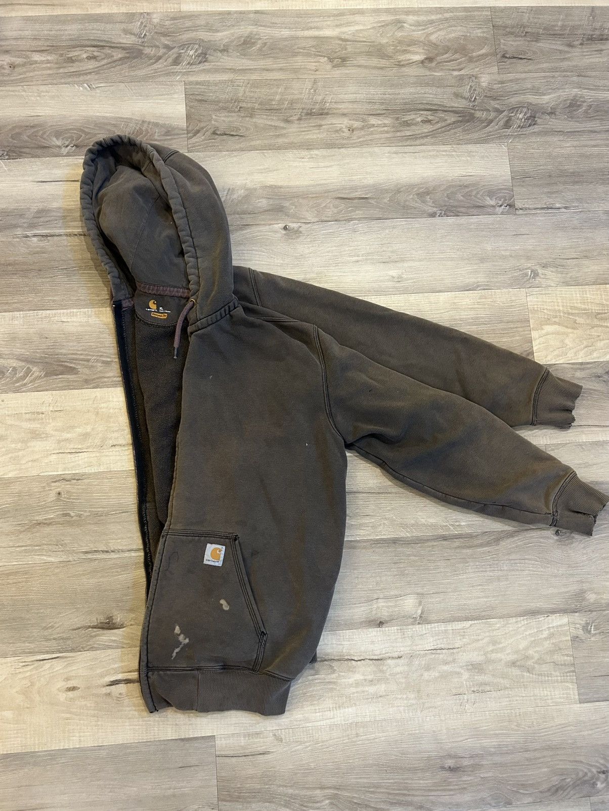 Carhartt Carhartt Zip-Up Hoodie Size US XL / EU 56 / 4 - 2 Thumbnail