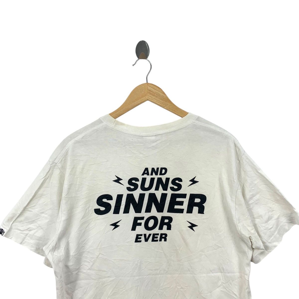 ANDSUNS AND SUNS JAPAN Live In Sin Luxury Streetwear Tee Shirt Size US L / EU 52-54 / 3 - 5 Thumbnail