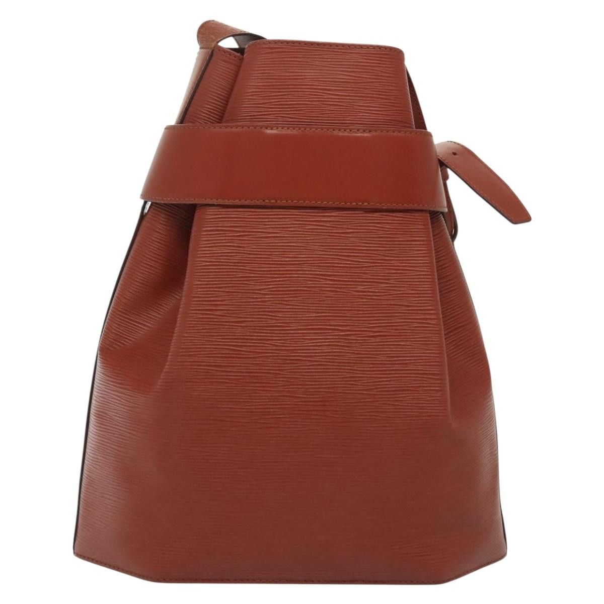 Louis Vuitton LOUIS VUITTON Epi Sac Depaule GM Shoulder Bag Brown M80193 Size ONE SIZE - 3 Thumbnail