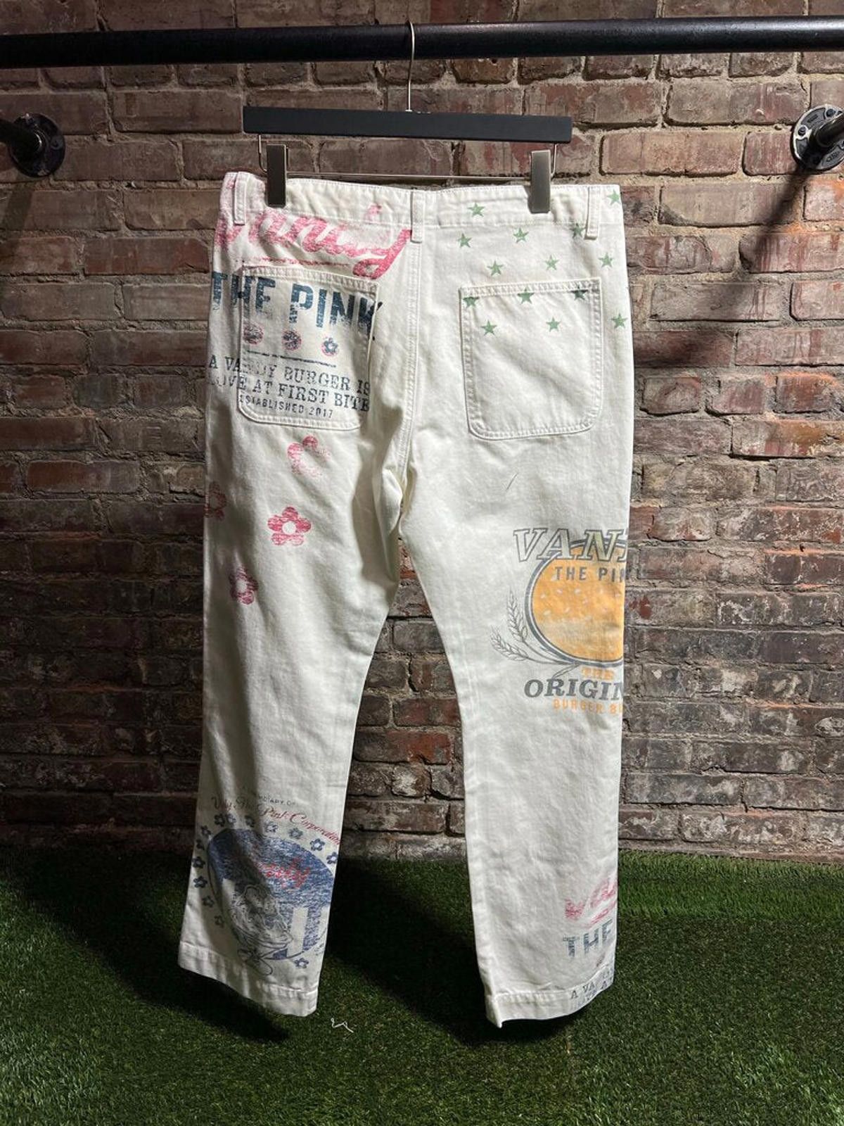 Vandy The Pink Vandy The Pink AOP Jeans Sz 32. Size US 32 / EU 48 - 2 Thumbnail