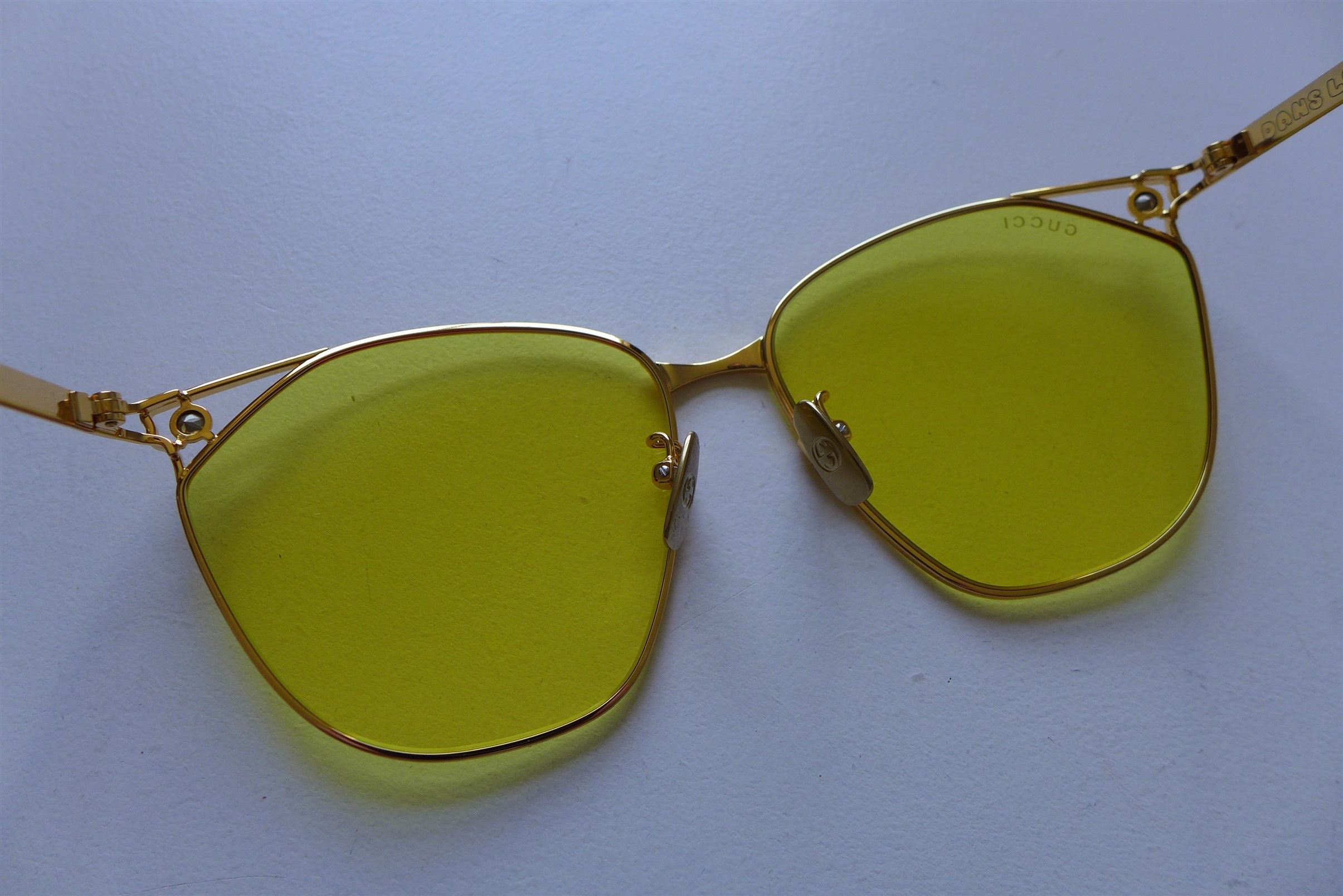 Gucci Gucci GG1375SA Gold Sunglasses Size ONE SIZE - 8 Thumbnail