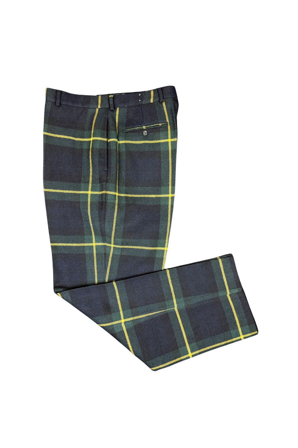 Polo Ralph Lauren 1998 RRL Ralph Lauren Early USA Wool Tartan Trousers Size US 38 / EU 54 - 13 Thumbnail