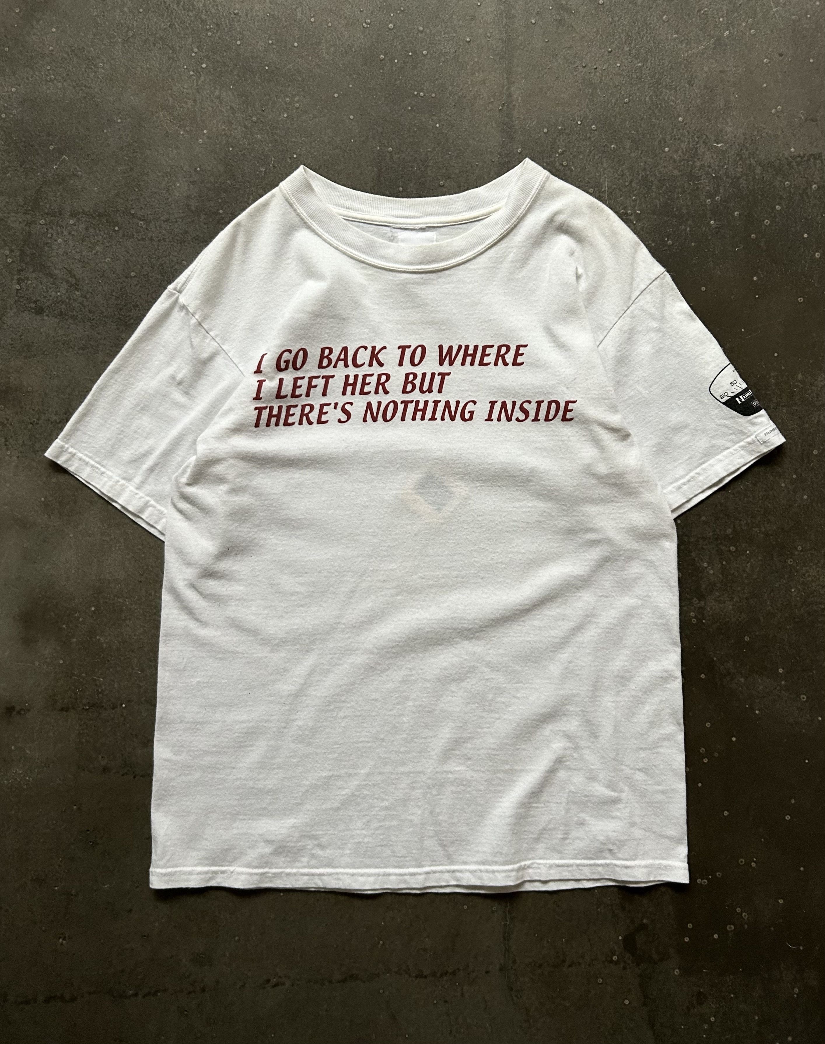 Number (N)ine Number (N)ine 2000ss Slogan Tee Size US L / EU 52-54 / 3 - 1 Thumbnail