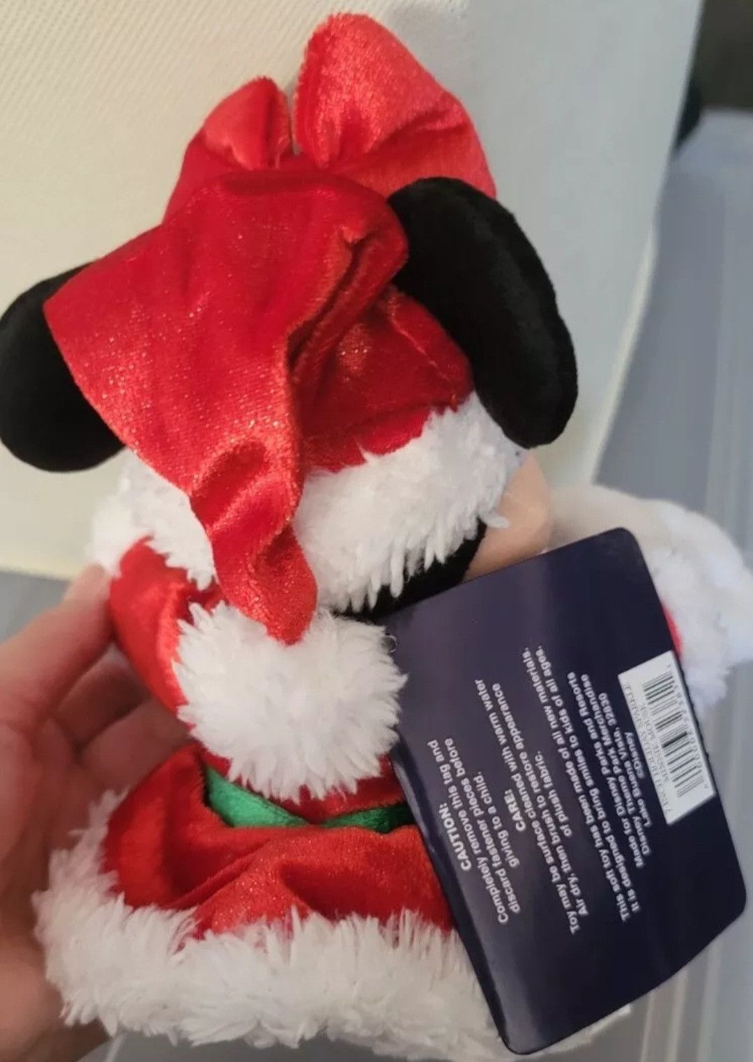 Disney NWT Disney Disney 7" Holiday Sparkle Minnie Mouse Plush Size ONE SIZE - 2 Thumbnail