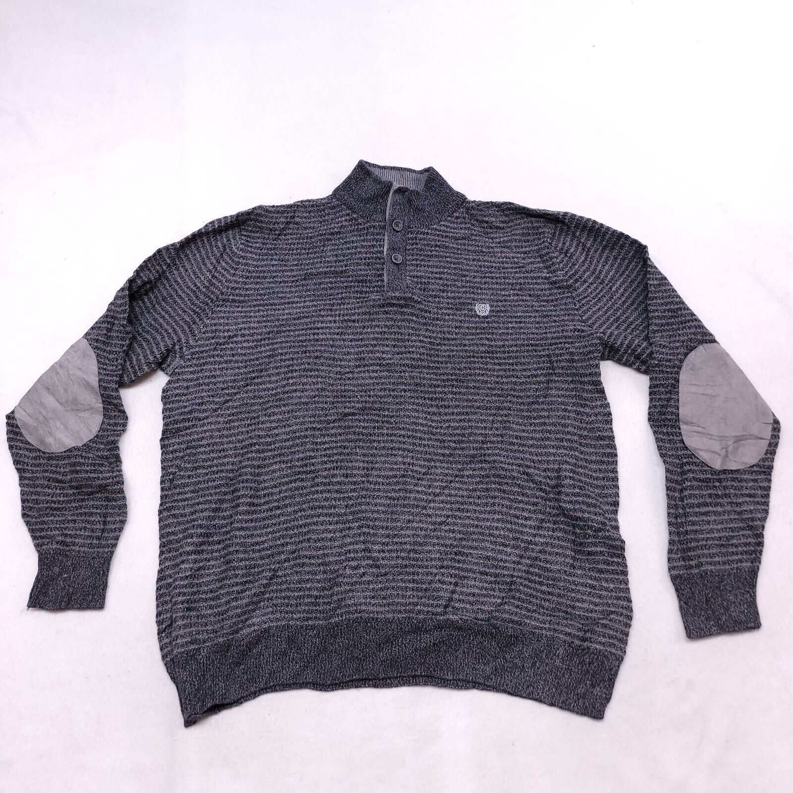 Chaps Chaps Long Sleeve Sweater Men Size Extra Large XL Gray Black Size US XL / EU 56 / 4 - 2 Thumbnail