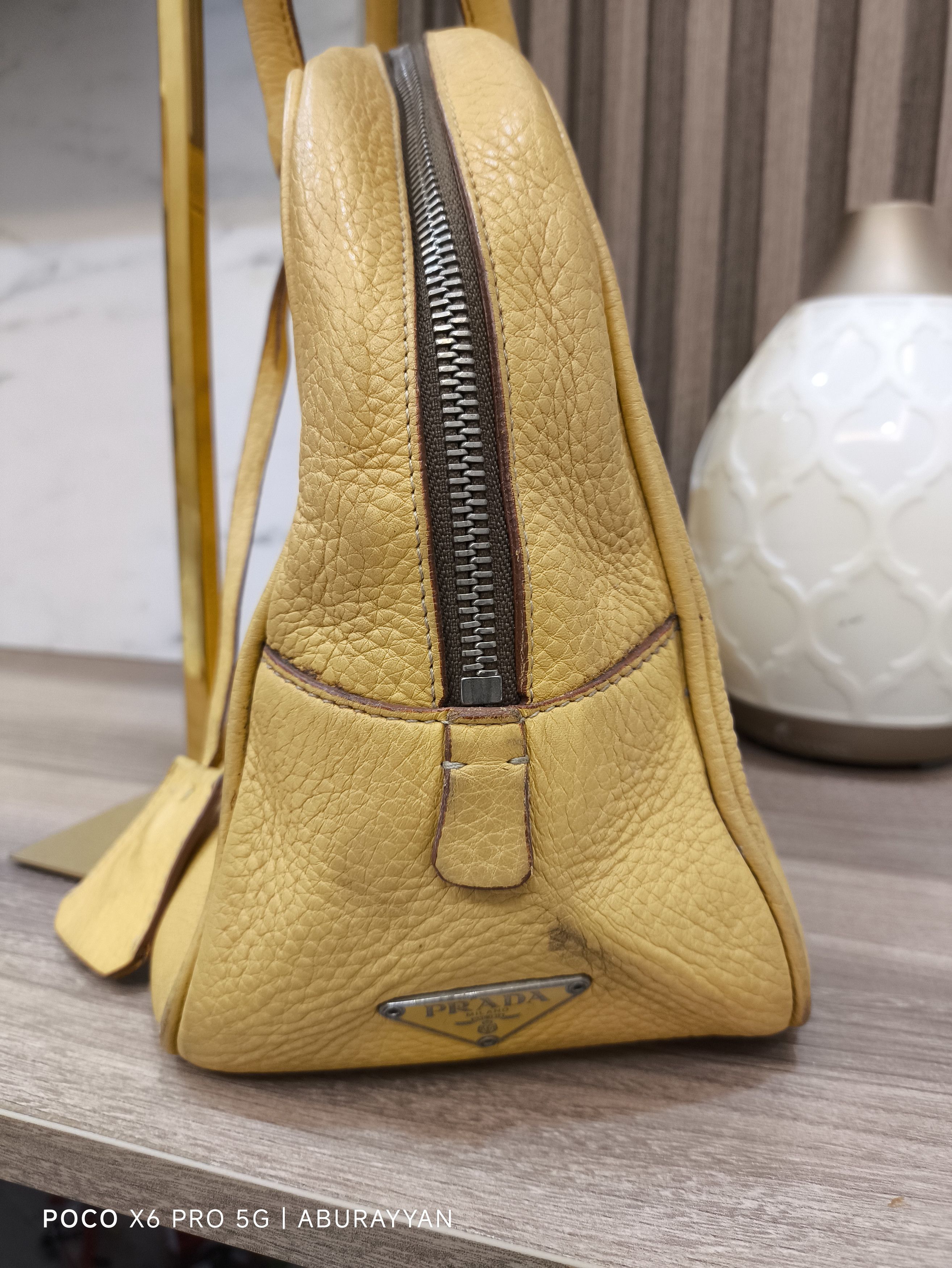 Prada Prada Vitello Daino Dome Shoulder Bag Size ONE SIZE - 4 Thumbnail