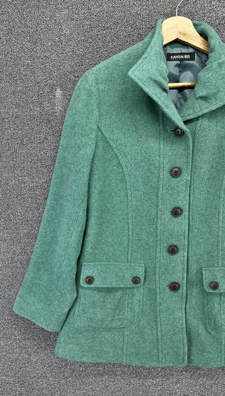 Kansai Yamamoto Kansai Bis By Kansai Yamamoto Wool Cardigan Jacket Size M / US 6-8 / IT 42-44 - 3 Thumbnail