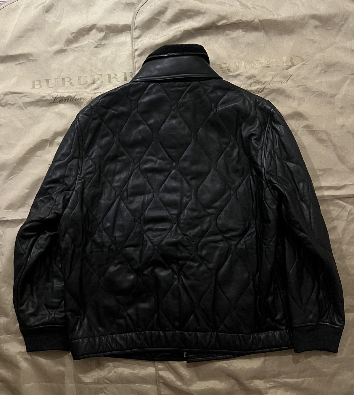 Tom Ford Tom Ford Quilted Shearling Leather Jacket size 62 XXL $8500 Size US XXL / EU 58 / 5 - 9 Thumbnail
