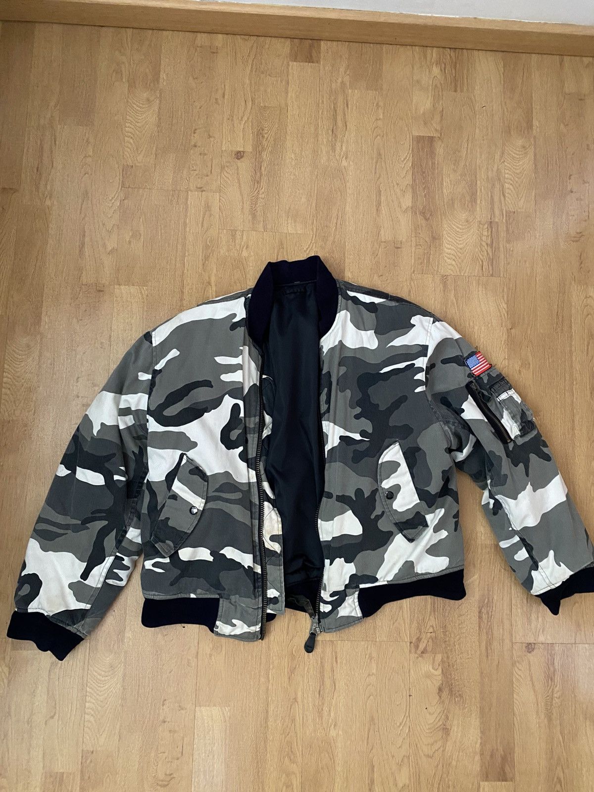 Vintage U.S Military Vintage reversible Jacket Size US M / EU 48-50 / 2 - 2 Thumbnail