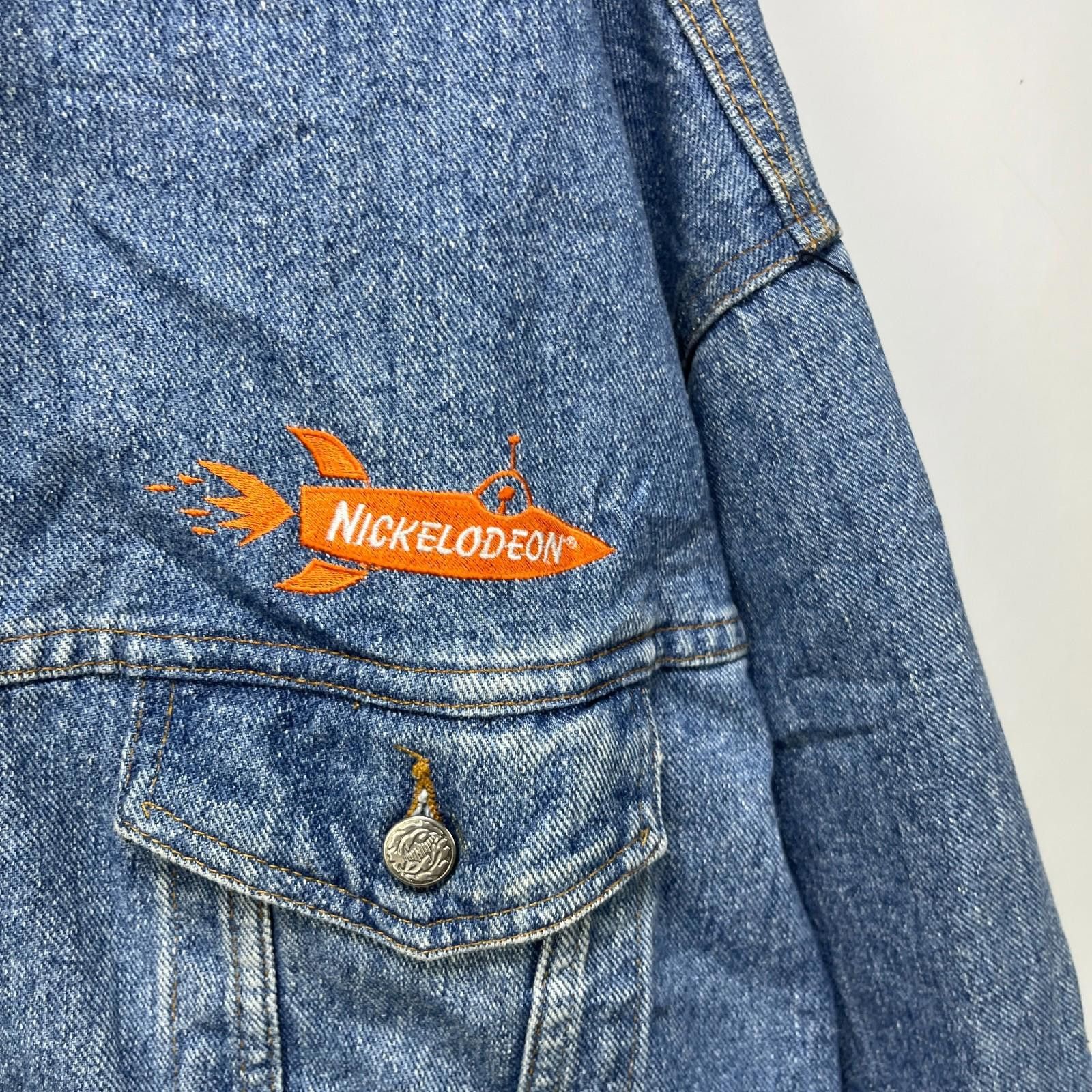 Nickelodeon Vintage 90s Nickelodeon Nick At Nite Denim Jacket 2XL Size US XXL / EU 58 / 5 - 7 Thumbnail