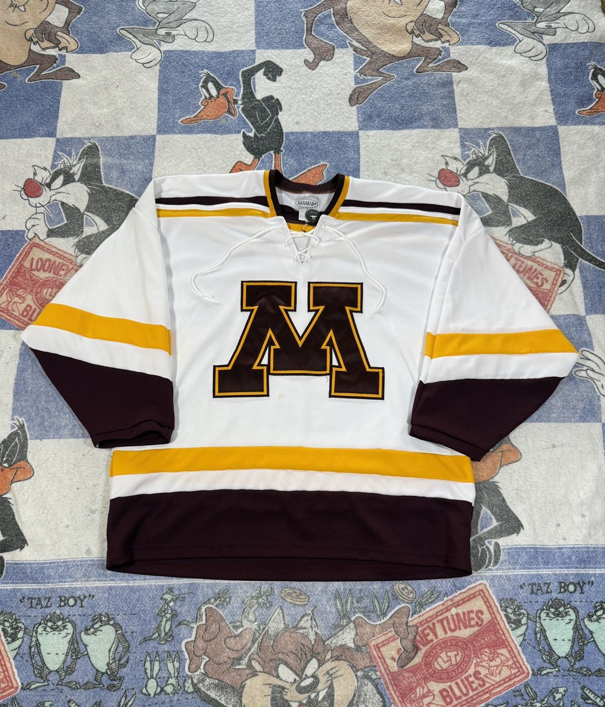 NCAA Vintage minnesota gophers hockey jersey Size US XL / EU 56 / 4 - 1 Thumbnail