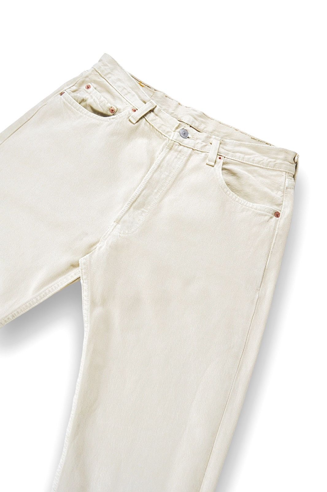 Levi's 90s Vintage Levi's 501 Stone Straight Fit Denim Jeans Size US 32 / EU 48 - 1 Thumbnail