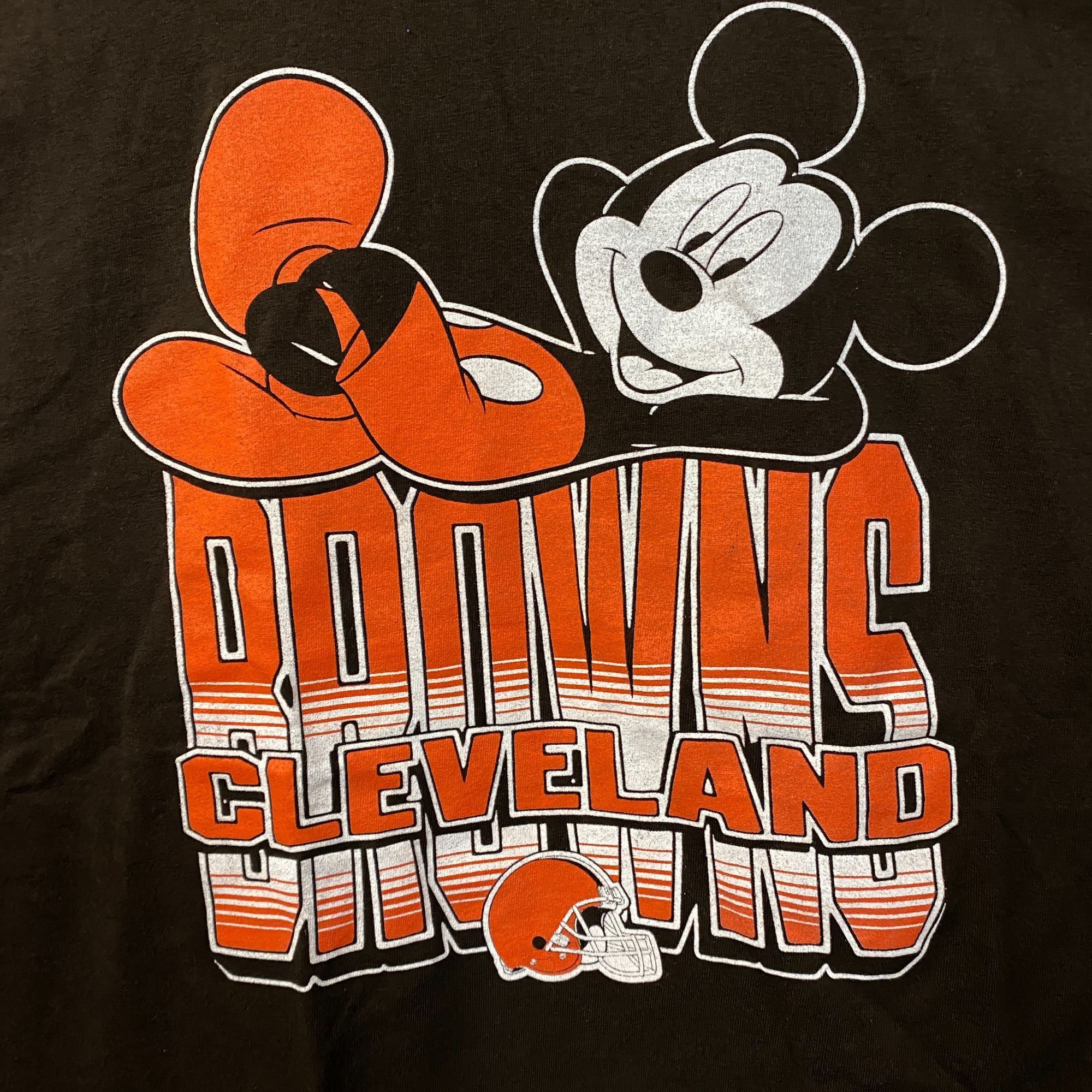Junk Food Junk Food x NFL Disney Mickey Mouse Kick Back Browns Clevela Size US XXL / EU 58 / 5 - 2 Thumbnail