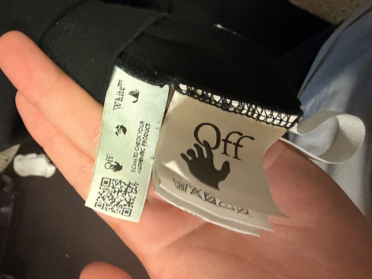 Off-White Off white painted arrow t shirt Size US L / EU 52-54 / 3 - 4 Thumbnail