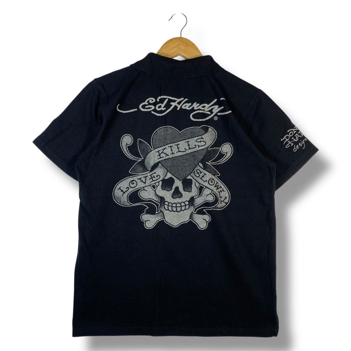 Ed Hardy ED HARDY Love Kills Slowly By Don Ed Hardy DesigncPolo Shirt Size US L / EU 52-54 / 3 - 1 Thumbnail