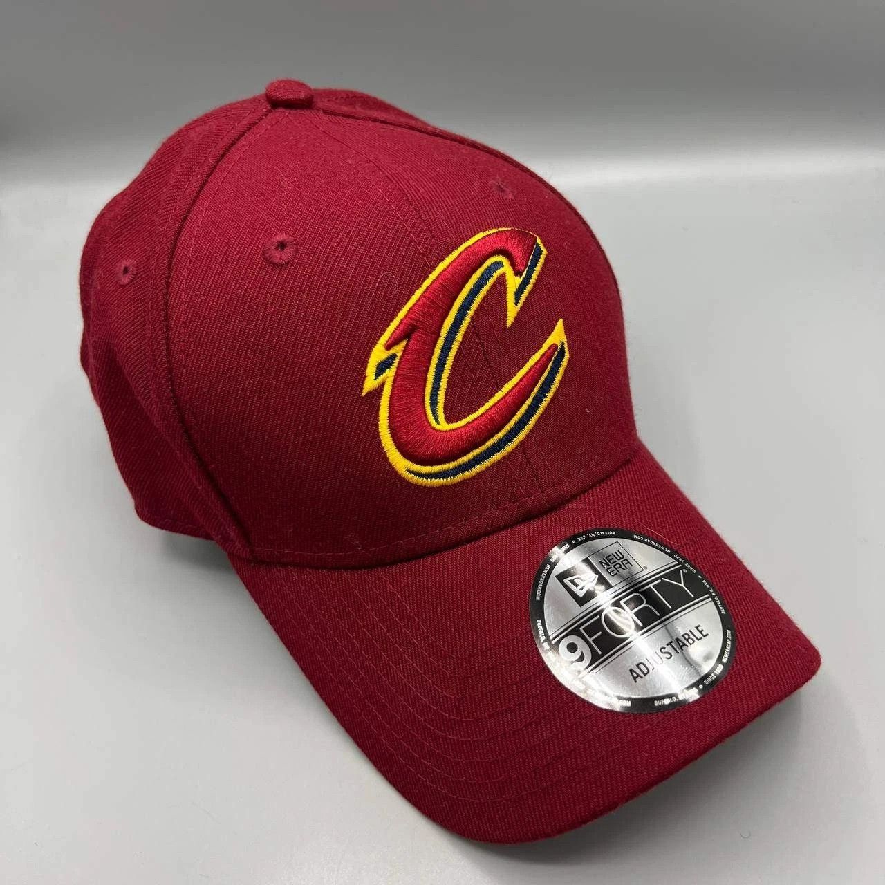 New Era Cleveland Cavaliers Hat Men Red Embroidered Strap Back Cap Size ONE SIZE - 6 Thumbnail