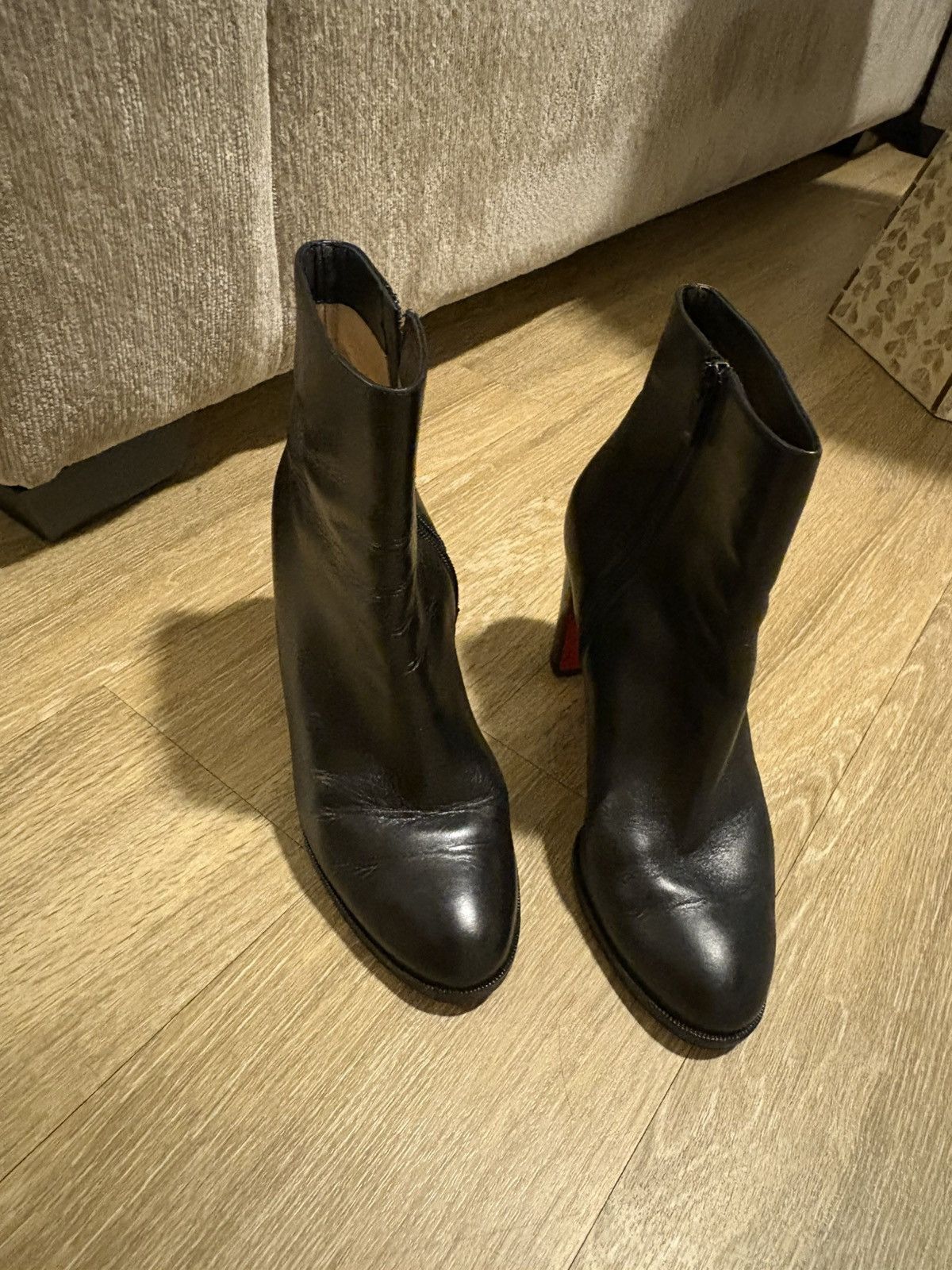 Christian Louboutin Christian Louboutin Booties Size US 8.5 / IT 38.5 - 3 Thumbnail