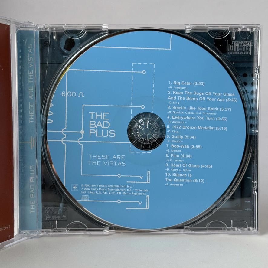 Sony The Bad Plus - These Are The Vistas CD 2003 Album SIGNED Size ONE SIZE - 6 Thumbnail