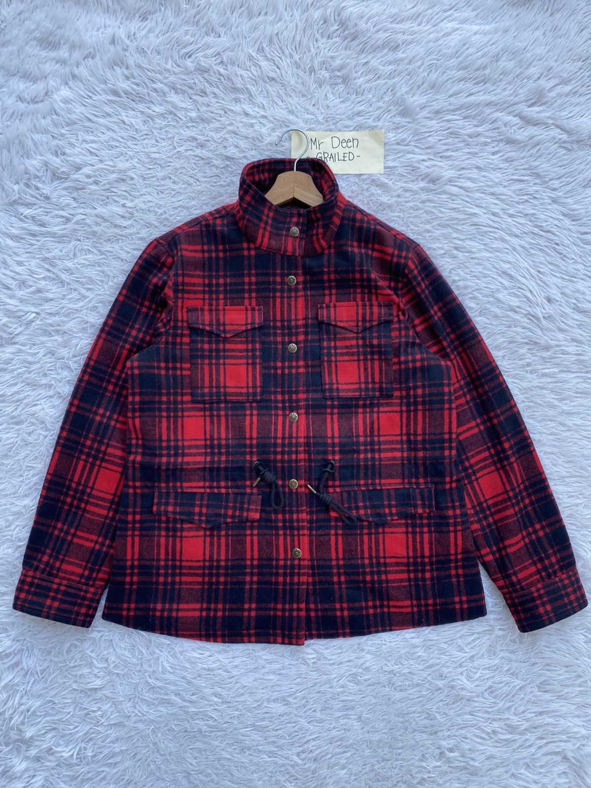 Levi's Vintage Levi's Strauss Chekered Wool Jacket Size US M / EU 48-50 / 2 - 1 Thumbnail