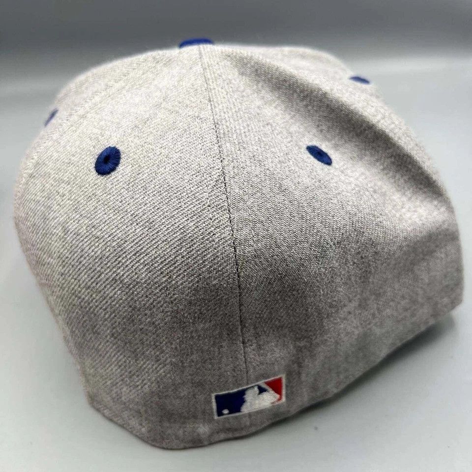 New Era Brooklyn Dodgers Hat Men 7 5/8 Jackie Robinson MLB Fitted Size ONE SIZE - 7 Thumbnail