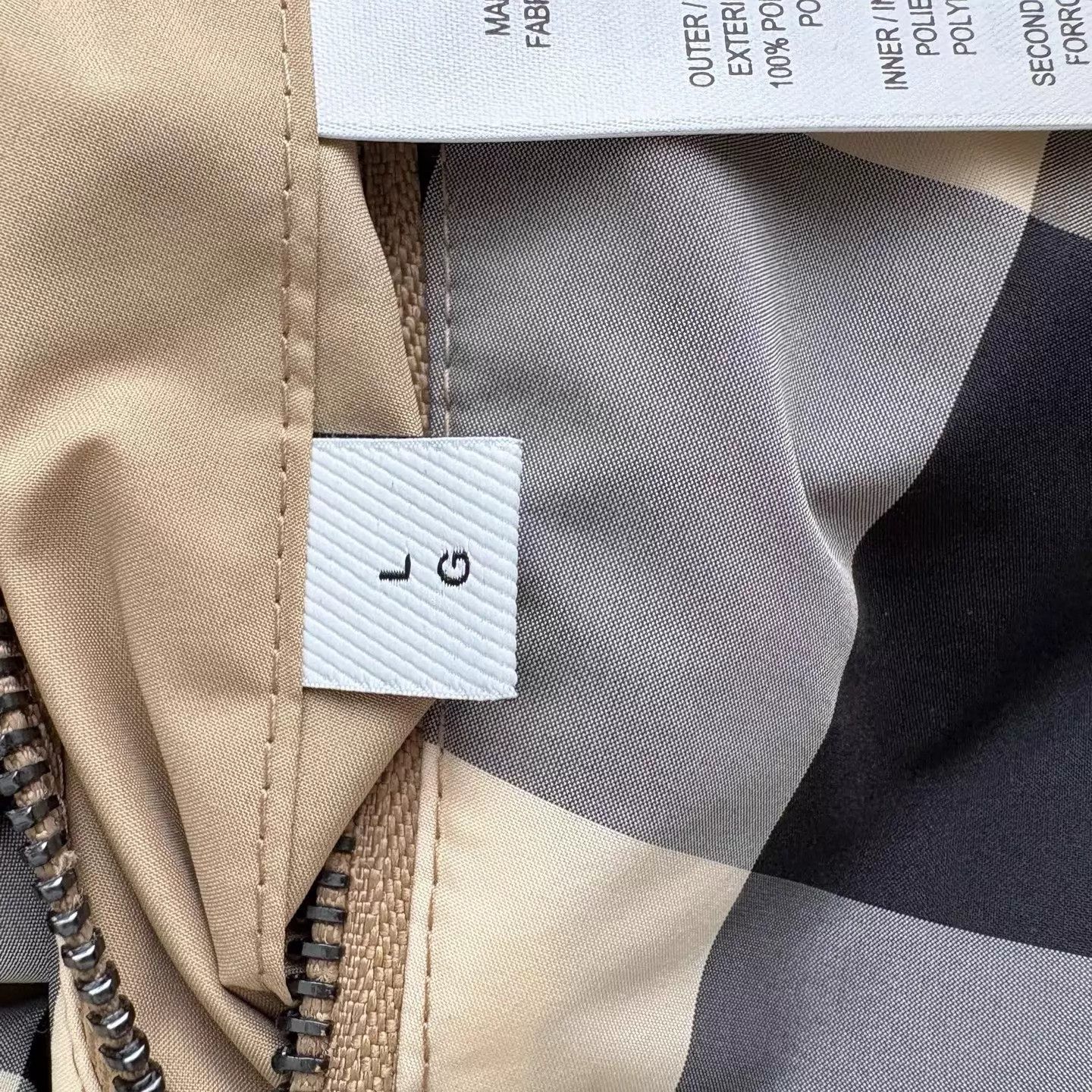 Burberry Burberry Reversible Check Two-tone Men's Hooded Jacket Size US L / EU 52-54 / 3 - 6 Thumbnail