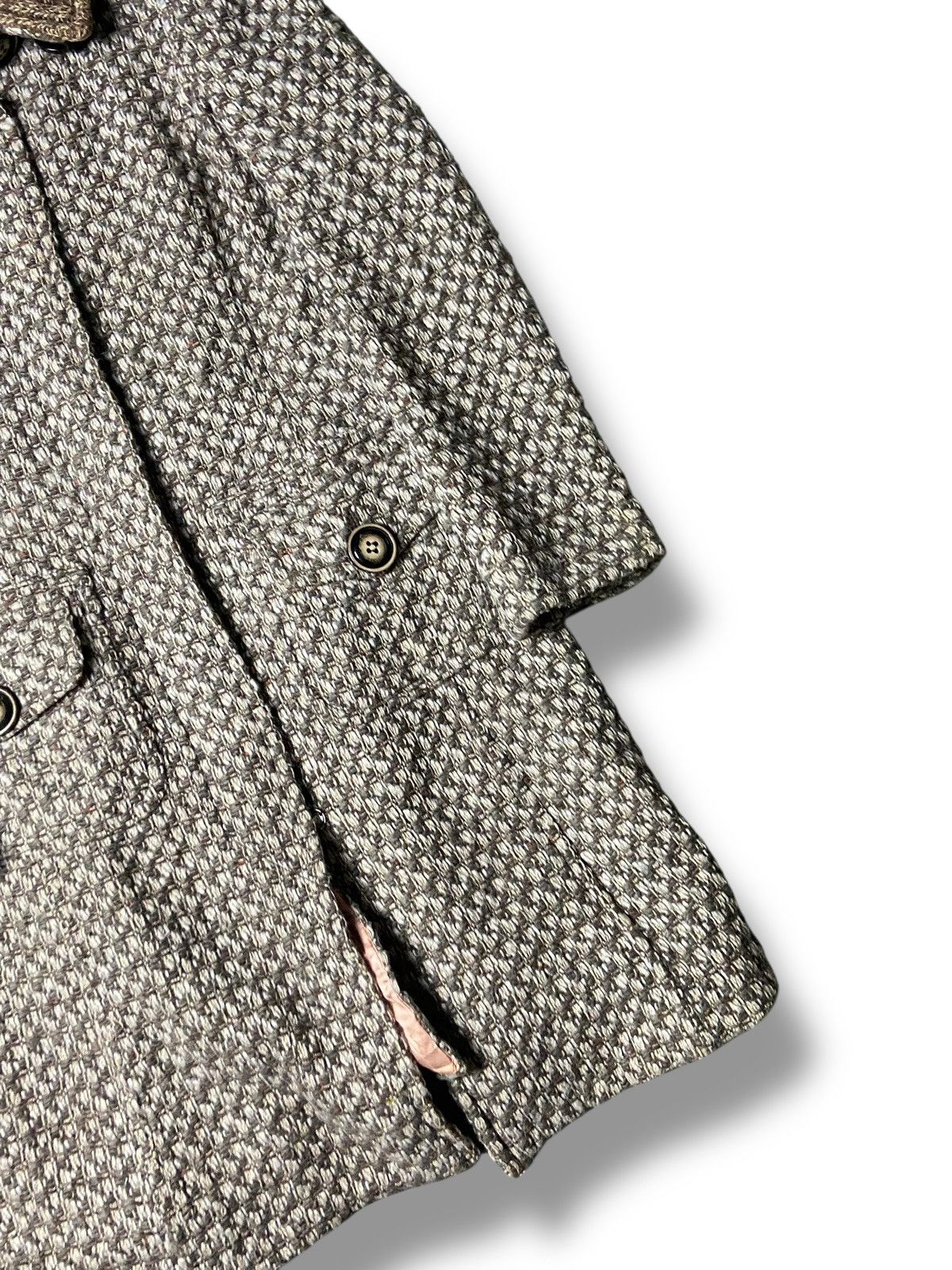 Japanese Brand Vintage Max & Co Tweed Long Coat (156) Size US XXS / EU 40 - 6 Thumbnail