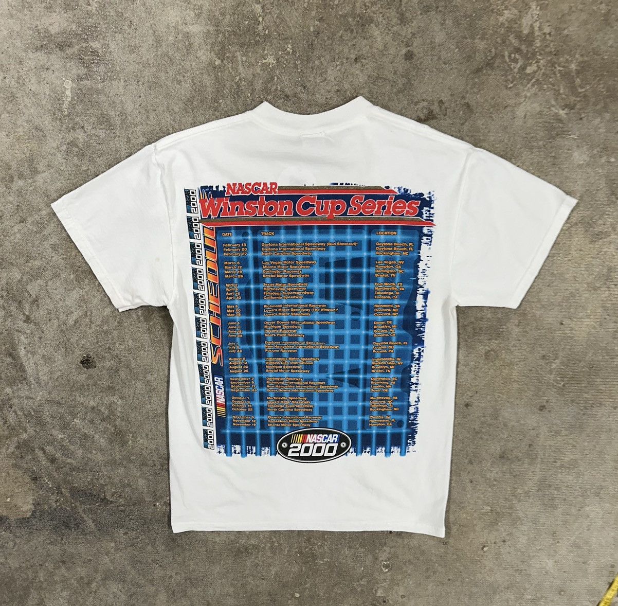 NASCAR Crazy Y2K 00s Nascar Daytona 500 Racing T-Shirt Size US M / EU 48-50 / 2 - 2 Thumbnail