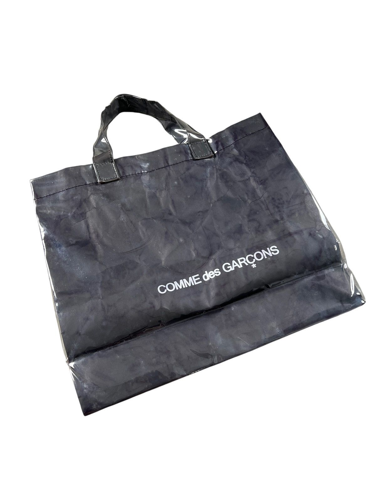 Comme des Garcons Comme des Garçons Black Market PVC Paper Tote Bag Size ONE SIZE - 7 Thumbnail