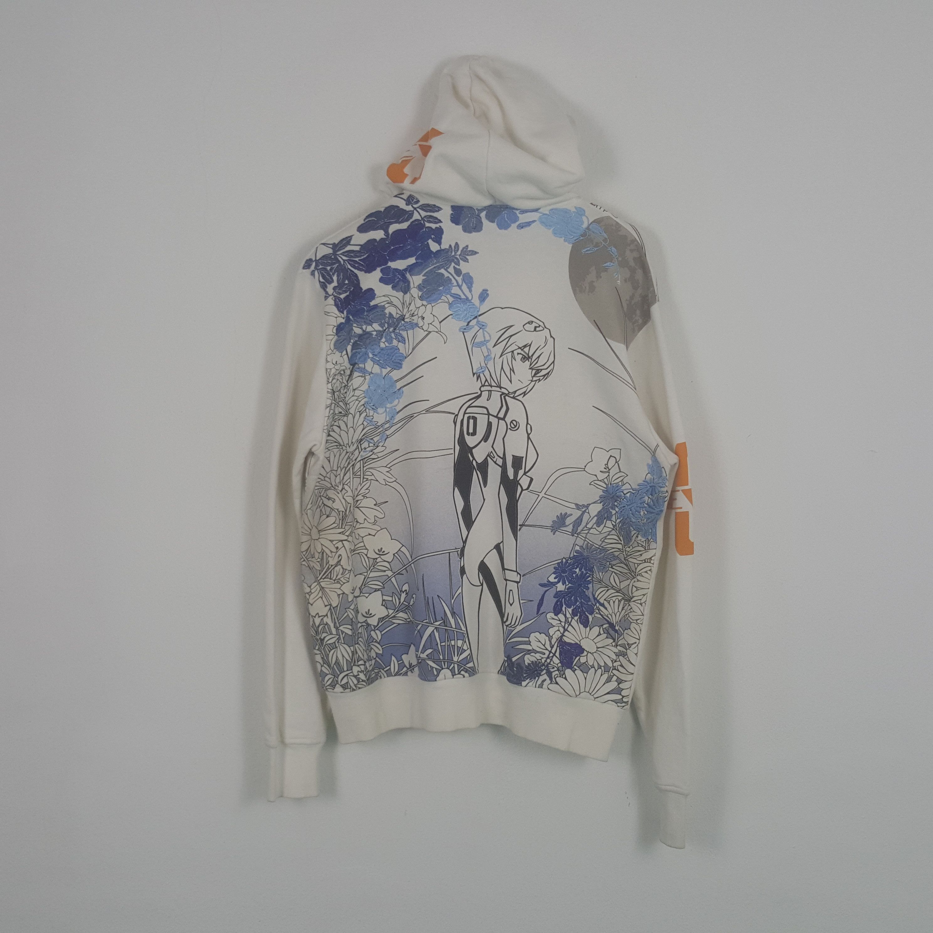 Anime × Japanese Brand × Vintage Vintage Evangelion Japanese Animated Hoodies Jacket Size US L / EU 52-54 / 3 - 3 Thumbnail